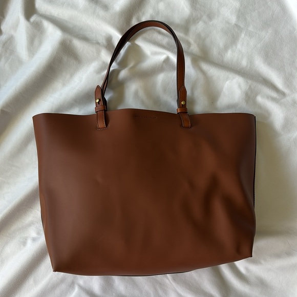 Fossil RACHEL - Handbag Shoulder- Elegant Brown Leather Tote Bag - Picture 6 of 10